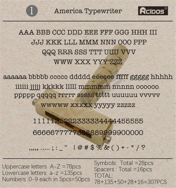 craft tools rcidos brass cnc engraving foil stamping letters,307pcs/set with handle holder fit to movego stamp machine,box buy extra
craft tools rcidos brass cnc engraving foil stamping letters,307pcs/set with handle holder fit to movego stamp machine,box buy extra