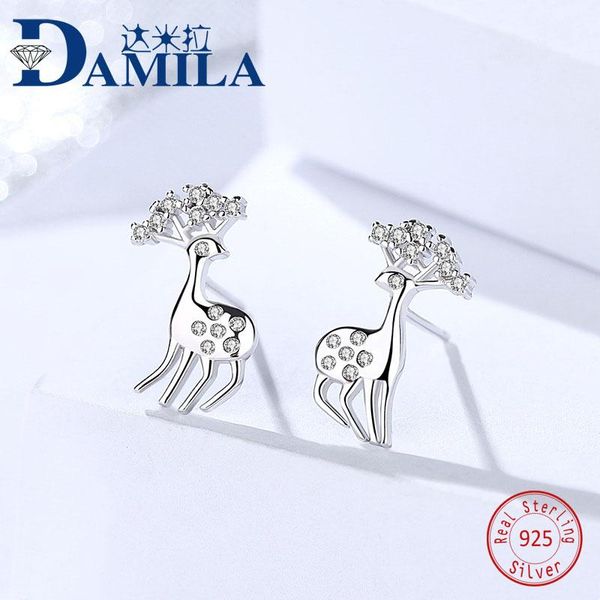 stud fashion crystal deer 925 sterling silver earings for women s925 jewelry earring cz cute earing female, Golden;silver
stud fashion crystal deer 925 sterling silver earings for women s925 jewelry earring cz cute earing female, Golden;silver