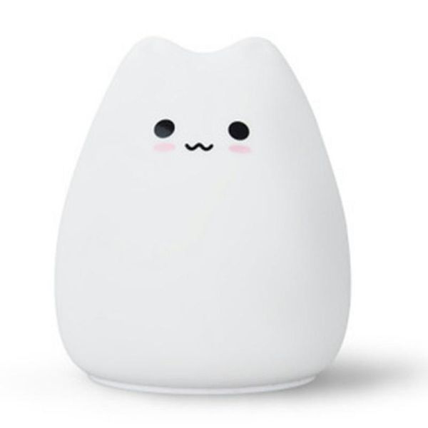 night lights color led light cat animal pattern soft silicone lovely shape energy saving
night lights color led light cat animal pattern soft silicone lovely shape energy saving