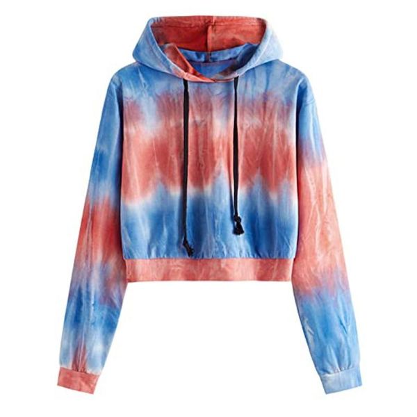 women's hoodies & sweatshirts women tie dye colorful drawstring long sleeve sweatshirt pullover fashion female short moletom #lr2, Black
women's hoodies & sweatshirts women tie dye colorful drawstring long sleeve sweatshirt pullover fashion female short moletom #lr2, Black