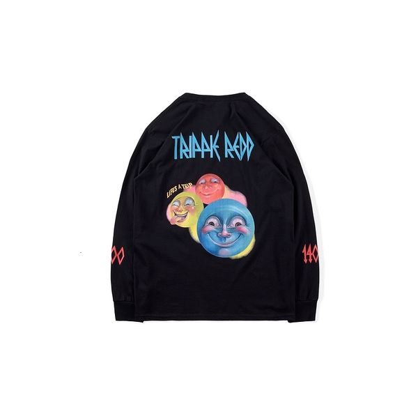2021 trippie redd 1400 life's a trip limited merch long sleeve tee oversized hip-hop t-shirt men women couple 100%cotton t shirt, White;black
2021 trippie redd 1400 life's a trip limited merch long sleeve tee oversized hip-hop t-shirt men women couple 100%cotton t shirt, White;black