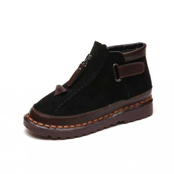 boots 2021 warm fur women snow flat platform winter shoes ankle female fashion non-slip basic casual, Black
boots 2021 warm fur women snow flat platform winter shoes ankle female fashion non-slip basic casual, Black