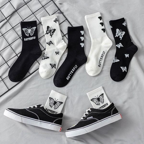 butterfly socks cute happy harajuku femme skateboard korean style woman fashion eu size 35-42 hip-hop & hosiery, Black;white
butterfly socks cute happy harajuku femme skateboard korean style woman fashion eu size 35-42 hip-hop & hosiery, Black;white