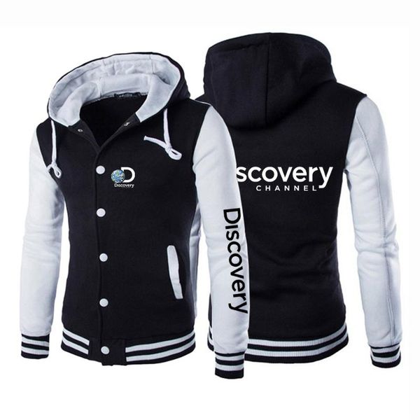 men's hoodies & sweatshirts discovery channel logo 2021 printing hoodie casual sport comfortable harajuku baseball uniform jacket coats, Black
men's hoodies & sweatshirts discovery channel logo 2021 printing hoodie casual sport comfortable harajuku baseball uniform jacket coats, Black