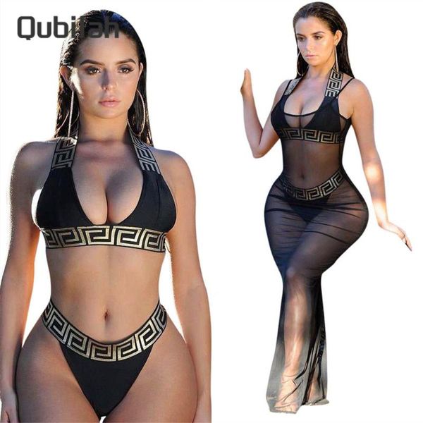 women's swimwear 2021 women bandage swimsuit bikini set crop bikinis beach separate fused female swimming suit biquini, White;black
women's swimwear 2021 women bandage swimsuit bikini set crop bikinis beach separate fused female swimming suit biquini, White;black