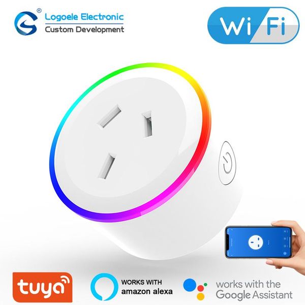 smart power plugs logoele tuya wifi socket australia plug 10a night light type zealand argentina works with alexa google home mini
smart power plugs logoele tuya wifi socket australia plug 10a night light type zealand argentina works with alexa google home mini