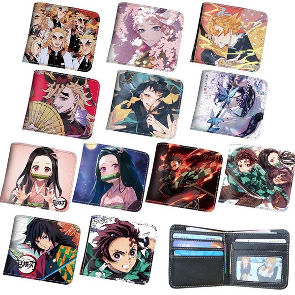 wallets kimetsu no yaiba demon slayer kamado tanjirou nezuko cosplay pu leather short wallet card holder coin purse money bag gift, Red;black
wallets kimetsu no yaiba demon slayer kamado tanjirou nezuko cosplay pu leather short wallet card holder coin purse money bag gift, Red;black