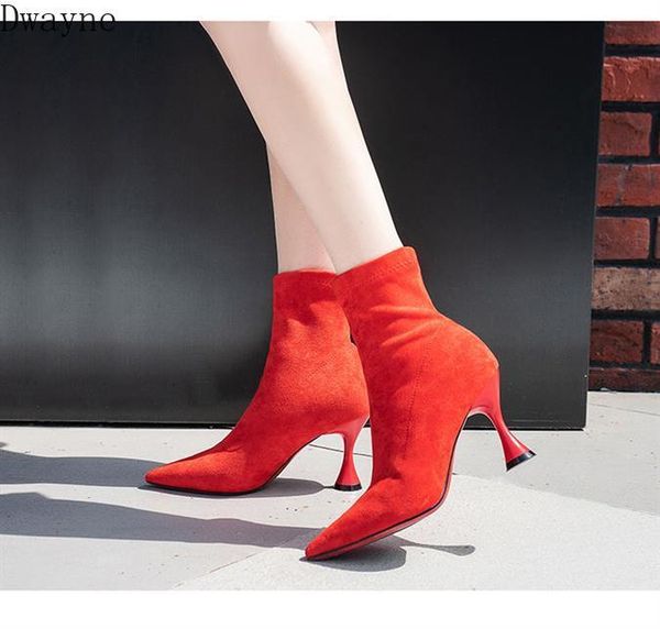 boots plus velvet stretch women were thin high-heeled short fine-heeled pointed 2021 autumn and winter bo, Black
boots plus velvet stretch women were thin high-heeled short fine-heeled pointed 2021 autumn and winter bo, Black