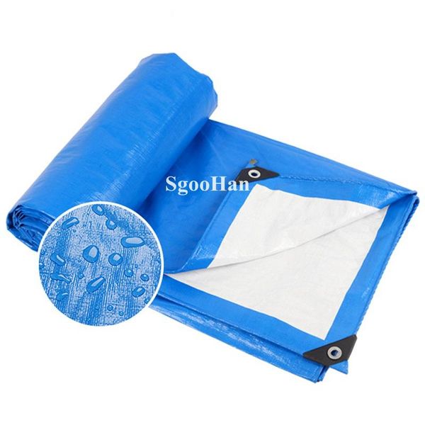 outdoor pads pe tarpaulin rainproof cloth garden awning shade sail boat truck canopy pet dog house cover waterproof blue-white
outdoor pads pe tarpaulin rainproof cloth garden awning shade sail boat truck canopy pet dog house cover waterproof blue-white