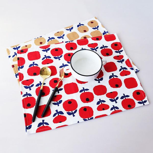 mats & pads 1pc 30x40cm cotton flower printed table napkins kitchen tea towel placemat home dinner heat insulation mat
mats & pads 1pc 30x40cm cotton flower printed table napkins kitchen tea towel placemat home dinner heat insulation mat