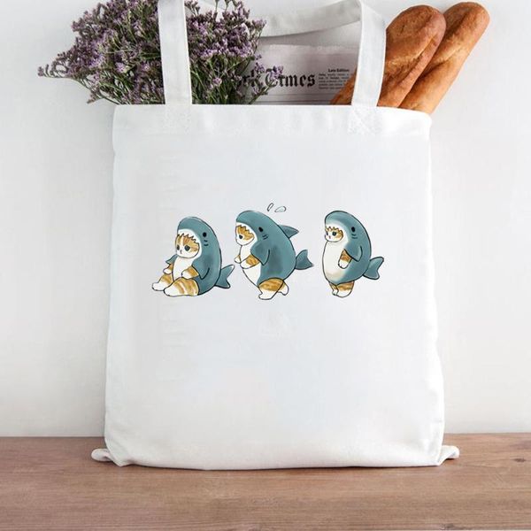 storage bags kawaii cat canvas bag tote bolsa shopper bolso shopping handbag reusable net ecobag high capacity
storage bags kawaii cat canvas bag tote bolsa shopper bolso shopping handbag reusable net ecobag high capacity