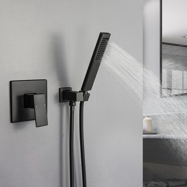 bathroom shower sets matte black solid brass square and round hand set wall mount single handle handheld mixer system
bathroom shower sets matte black solid brass square and round hand set wall mount single handle handheld mixer system