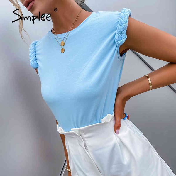 o-neck solid cotton sleeveless t-shirt women fashion female summer casual basic t-shirts high street style 210414, White
o-neck solid cotton sleeveless t-shirt women fashion female summer casual basic t-shirts high street style 210414, White