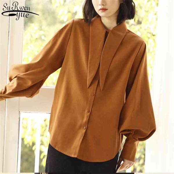 casual plus size woman shirt cotton blouse women autumn solid korean full elegant office lady clothes 10471 210421, White
casual plus size woman shirt cotton blouse women autumn solid korean full elegant office lady clothes 10471 210421, White