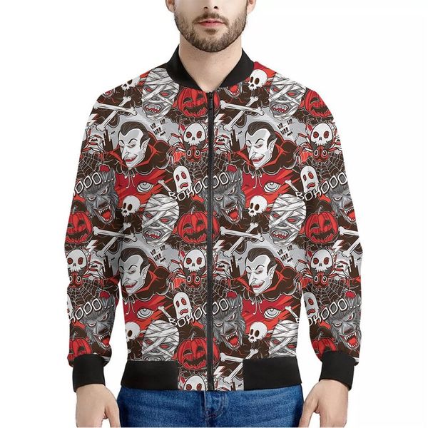 halloween bandage face pattern men s baseball jacket high-quality comfortable fashionable travel sports party commute, Black;brown
halloween bandage face pattern men s baseball jacket high-quality comfortable fashionable travel sports party commute, Black;brown