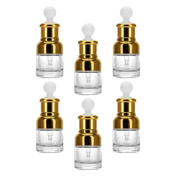storage bottles & jars 6pcs clear perfume dropper bottle refillable essential oil dispenser 20ml
storage bottles & jars 6pcs clear perfume dropper bottle refillable essential oil dispenser 20ml