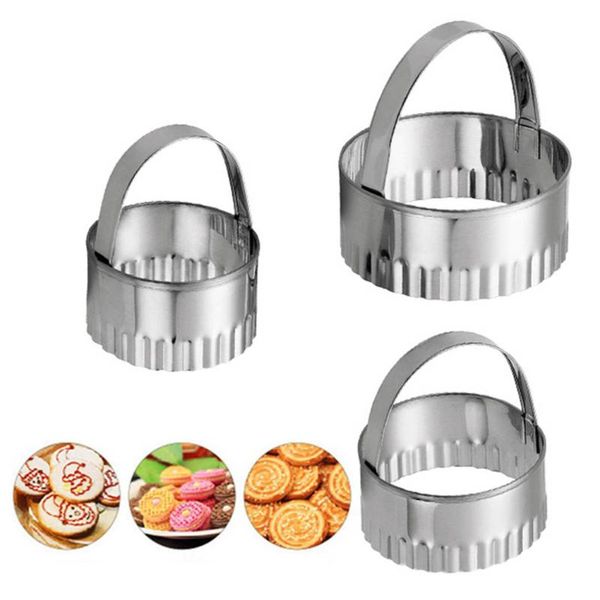 3pcs stainless steel round dumplings wrappers molds set cutter maker cookie pastry wrapper dough cutting tool kitchen gadgets baking moulds
3pcs stainless steel round dumplings wrappers molds set cutter maker cookie pastry wrapper dough cutting tool kitchen gadgets baking moulds