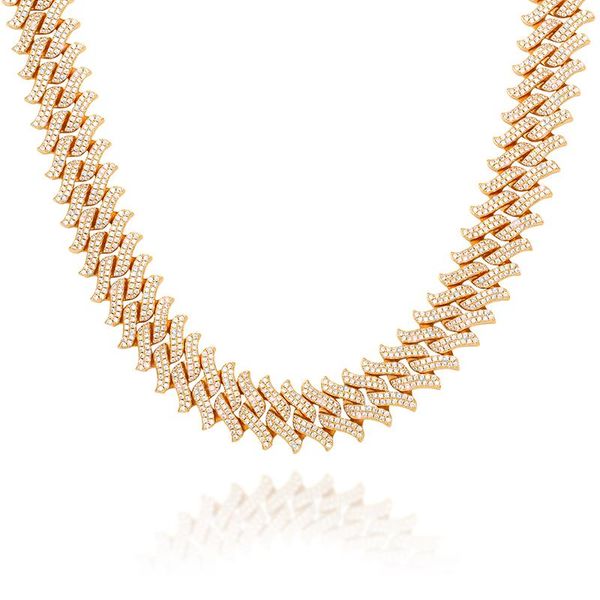 men's fashion rhinestone cuban iced out necklace miami curb hip hop chain crystal gold silver color jewelry rapper rock gift chains
men's fashion rhinestone cuban iced out necklace miami curb hip hop chain crystal gold silver color jewelry rapper rock gift chains