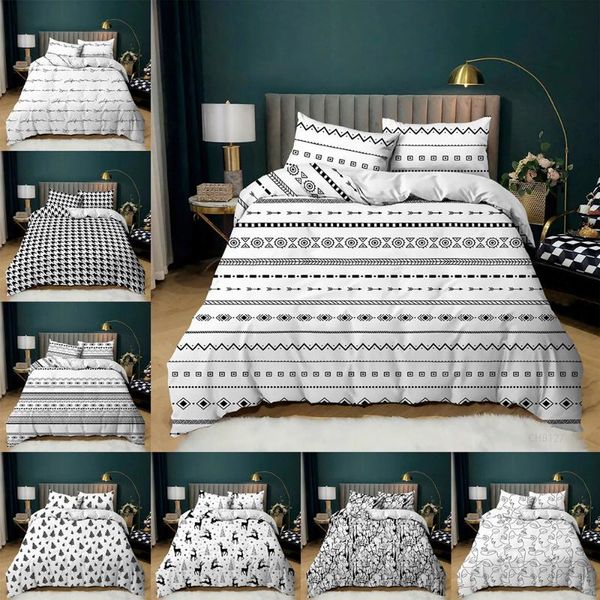 bedding sets black white set 2/3pcs soft nordic minimalist style duvet cover with pillowcase breathable for girls kids teens
bedding sets black white set 2/3pcs soft nordic minimalist style duvet cover with pillowcase breathable for girls kids teens
