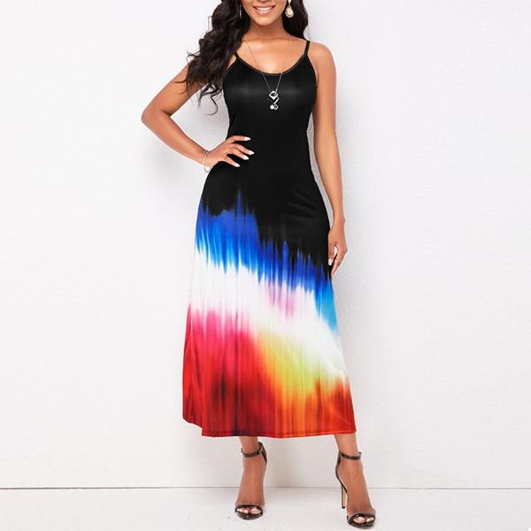 casual dresses oten woman dress sleeveless v-neck summer plus size tie-dye backless tunic bohemian long swing, Black;gray
casual dresses oten woman dress sleeveless v-neck summer plus size tie-dye backless tunic bohemian long swing, Black;gray