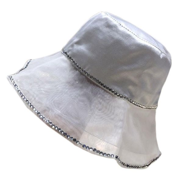 wide brim hats u90e sunhat girl diamond studded romantic translucent fisherman hat summer adjustable female elegant, Blue;gray
wide brim hats u90e sunhat girl diamond studded romantic translucent fisherman hat summer adjustable female elegant, Blue;gray