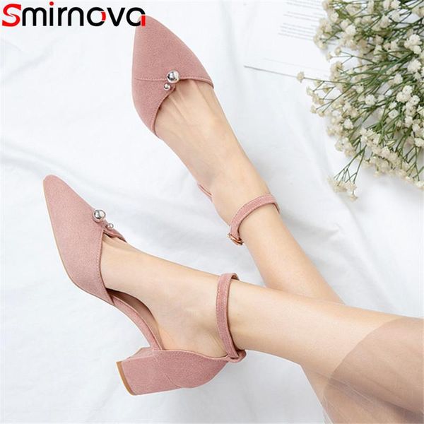 dress shoes smirnova 2021 wholesale big size 33-43 women pumps flock pointed toe rivet buckle simple square heel party single woman, Black
dress shoes smirnova 2021 wholesale big size 33-43 women pumps flock pointed toe rivet buckle simple square heel party single woman, Black