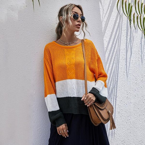 women's sweaters women long sleeve knit sweater loose pullover color block wide stripes tunic top, White;black
women's sweaters women long sleeve knit sweater loose pullover color block wide stripes tunic top, White;black