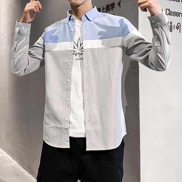 Men's Shirts Splicing Men Cotton 2021 Spring Male Fashion Long Shirt Plus Size Quality Mens Clothing 4XL HT1V, White;black
Men's Shirts Splicing Men Cotton 2021 Spring Male Fashion Long Shirt Plus Size Quality Mens Clothing 4XL HT1V, White;black
