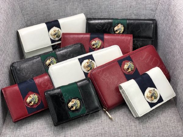 2021 classic rajah series tiger pattern long short wallets for women luxurys ladies genuine leather mini clutch wallet purses designers, Red;black
2021 classic rajah series tiger pattern long short wallets for women luxurys ladies genuine leather mini clutch wallet purses designers, Red;black