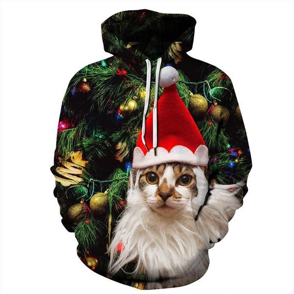 christmas animal pattern men s 3d printing hoodie visual impact party punk gothic round neck sweater hoodie, Black
christmas animal pattern men s 3d printing hoodie visual impact party punk gothic round neck sweater hoodie, Black