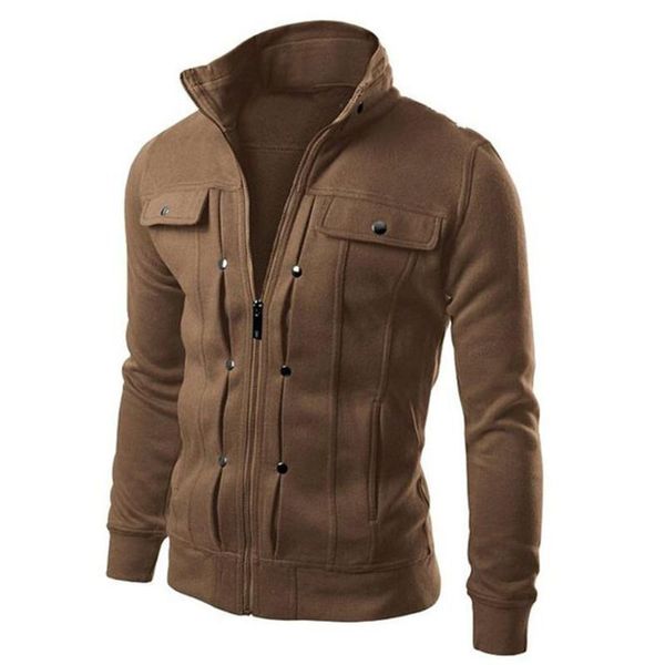 men's jackets plus size s-4xl jacket mens solid color stand collar long sleeve zip pocket slim coat outerwear sporting, Black;brown
men's jackets plus size s-4xl jacket mens solid color stand collar long sleeve zip pocket slim coat outerwear sporting, Black;brown