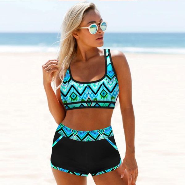 one-piece suits women's fashion swimsuit print sleeveless bikini set shorts two piece bathing suit swimwear beach wear
one-piece suits women's fashion swimsuit print sleeveless bikini set shorts two piece bathing suit swimwear beach wear