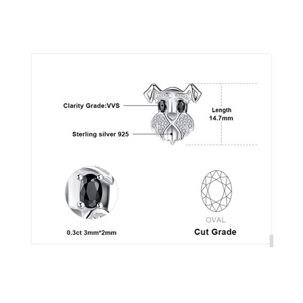 schnauzer dog genuine black spinel stud earrings 925 sterling silver earrings for women gem korean earrings fashion jewelry 2021-a, Golden;silver
schnauzer dog genuine black spinel stud earrings 925 sterling silver earrings for women gem korean earrings fashion jewelry 2021-a, Golden;silver