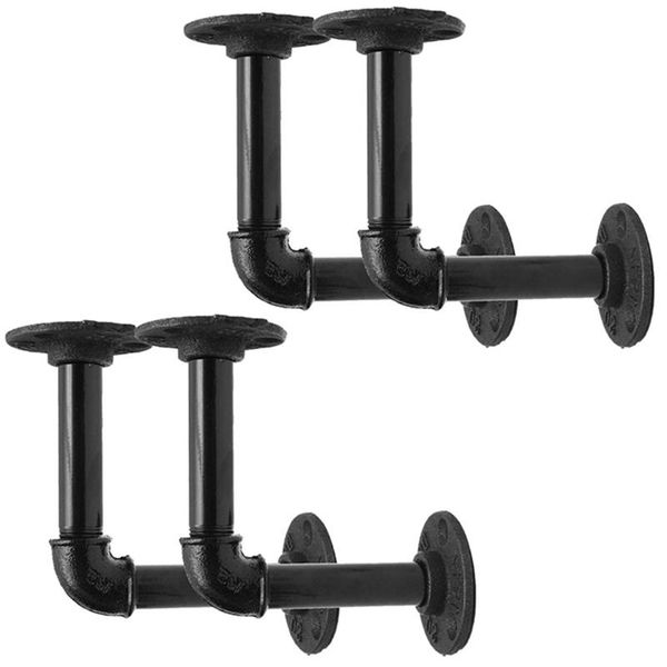 bathroom shelves pipe rack bracket, 4 piece industrial iron bracket wall-mounted, diy decoration for floating of farmhouse
bathroom shelves pipe rack bracket, 4 piece industrial iron bracket wall-mounted, diy decoration for floating of farmhouse