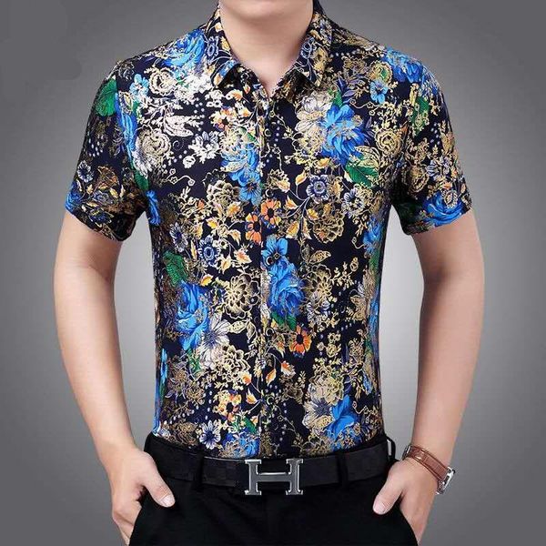 summer men's fashion personality printing ice silk cotton young and middle-aged short-sleeved shirt temperament casual soft shirts, White;black
summer men's fashion personality printing ice silk cotton young and middle-aged short-sleeved shirt temperament casual soft shirts, White;black