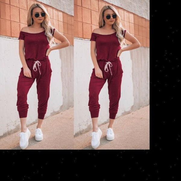 hirigin casual off shoulder women rompers bodycon short sleeve trousers, Black;white
hirigin casual off shoulder women rompers bodycon short sleeve trousers, Black;white