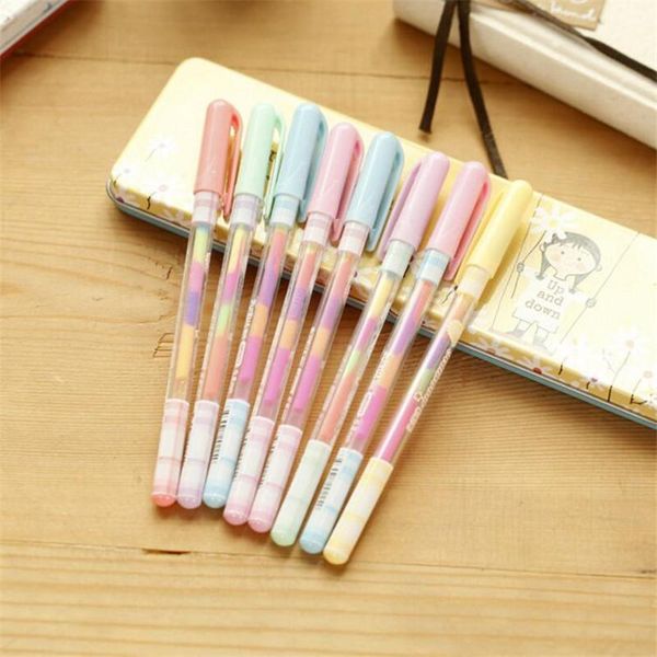 highlighters 8pcs highlighter pen change colors pens black paper fluorescent for office school supplies pencils writing markers, Black;red
highlighters 8pcs highlighter pen change colors pens black paper fluorescent for office school supplies pencils writing markers, Black;red