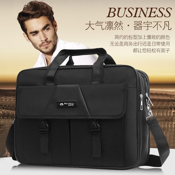 oxford cloth briefcase busins men's shoulder bag anti splash large capacity computer hand horizontal style
oxford cloth briefcase busins men's shoulder bag anti splash large capacity computer hand horizontal style