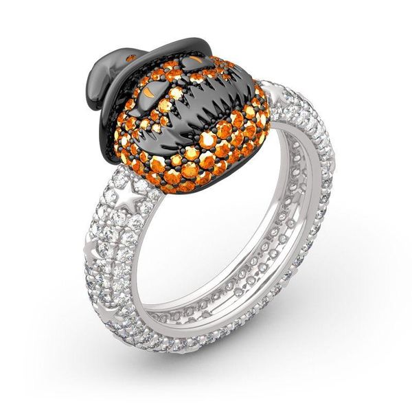 cluster rings halloween skull pumpkin personality enamel european and american fashion men's women's zirconia ring, Golden;silver
cluster rings halloween skull pumpkin personality enamel european and american fashion men's women's zirconia ring, Golden;silver