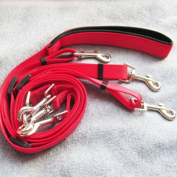 dog collars & leashes nylon pet traction leash with 3 heads adjustable size leads colors available
dog collars & leashes nylon pet traction leash with 3 heads adjustable size leads colors available