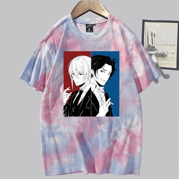 men's t-shirts anime moriarty the patriot summer t-shirt for woman/man, White;black
men's t-shirts anime moriarty the patriot summer t-shirt for woman/man, White;black