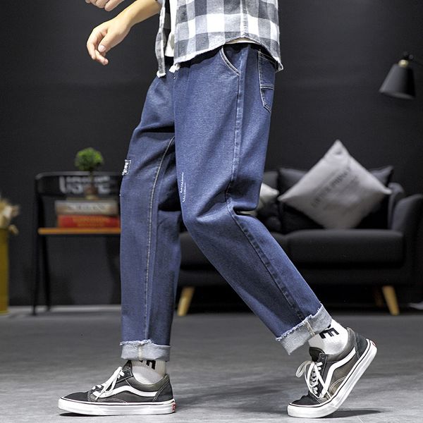 men's jeans men hip hop denim pants casual black man loose harem mens joggers ankle length streetwear 2ve4, Blue
men's jeans men hip hop denim pants casual black man loose harem mens joggers ankle length streetwear 2ve4, Blue