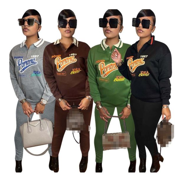 women letter printing two piece pants fashion long sleeve polos sweatshirt trousers tracksuits designer female casual loose jogging sets, White
women letter printing two piece pants fashion long sleeve polos sweatshirt trousers tracksuits designer female casual loose jogging sets, White
