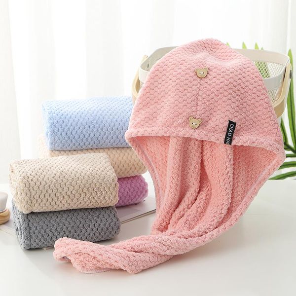 towel 2021 thickened pineapple grid dry hair hat absorbent shower cap coral fleece wrap headscarf child
towel 2021 thickened pineapple grid dry hair hat absorbent shower cap coral fleece wrap headscarf child