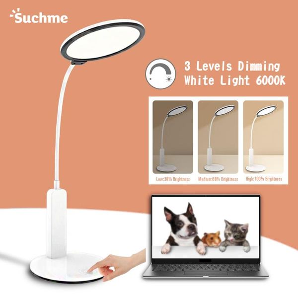 table lamps suchme led desk lamp high brightness power comsumption 15.6w white lights color 3 levels eye protection
table lamps suchme led desk lamp high brightness power comsumption 15.6w white lights color 3 levels eye protection