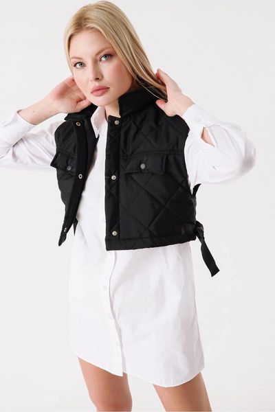cotton down vest women 2021 spring loose waistcoat all-match jacket padded sleeveless female women's suits & blazers, White;black
cotton down vest women 2021 spring loose waistcoat all-match jacket padded sleeveless female women's suits & blazers, White;black