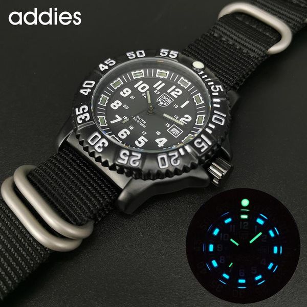 wristwatches addies men military quartz watches outdoor sports luminous watch nato nylon waterproof men's army relogio masculino, Slivery;brown
wristwatches addies men military quartz watches outdoor sports luminous watch nato nylon waterproof men's army relogio masculino, Slivery;brown