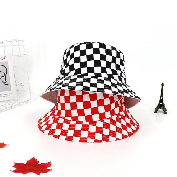 summer women's fisherman hat outdoor sun pure cotton black and white lattice bucket men's panama beanies
summer women's fisherman hat outdoor sun pure cotton black and white lattice bucket men's panama beanies