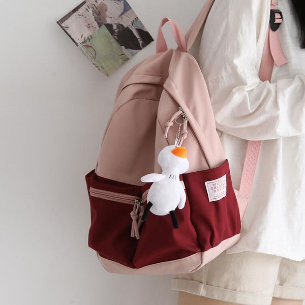 backpack female school backpacks for teens panelled small fresh women college schoolbag student shoulder lapcomputer bags
backpack female school backpacks for teens panelled small fresh women college schoolbag student shoulder lapcomputer bags