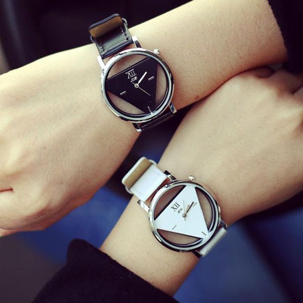 wristwatches watch women fashion unique hollowed-out triangular dial casual bracelet watches wrist, Slivery;brown
wristwatches watch women fashion unique hollowed-out triangular dial casual bracelet watches wrist, Slivery;brown